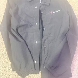 Champion Dark Jacket with Logo